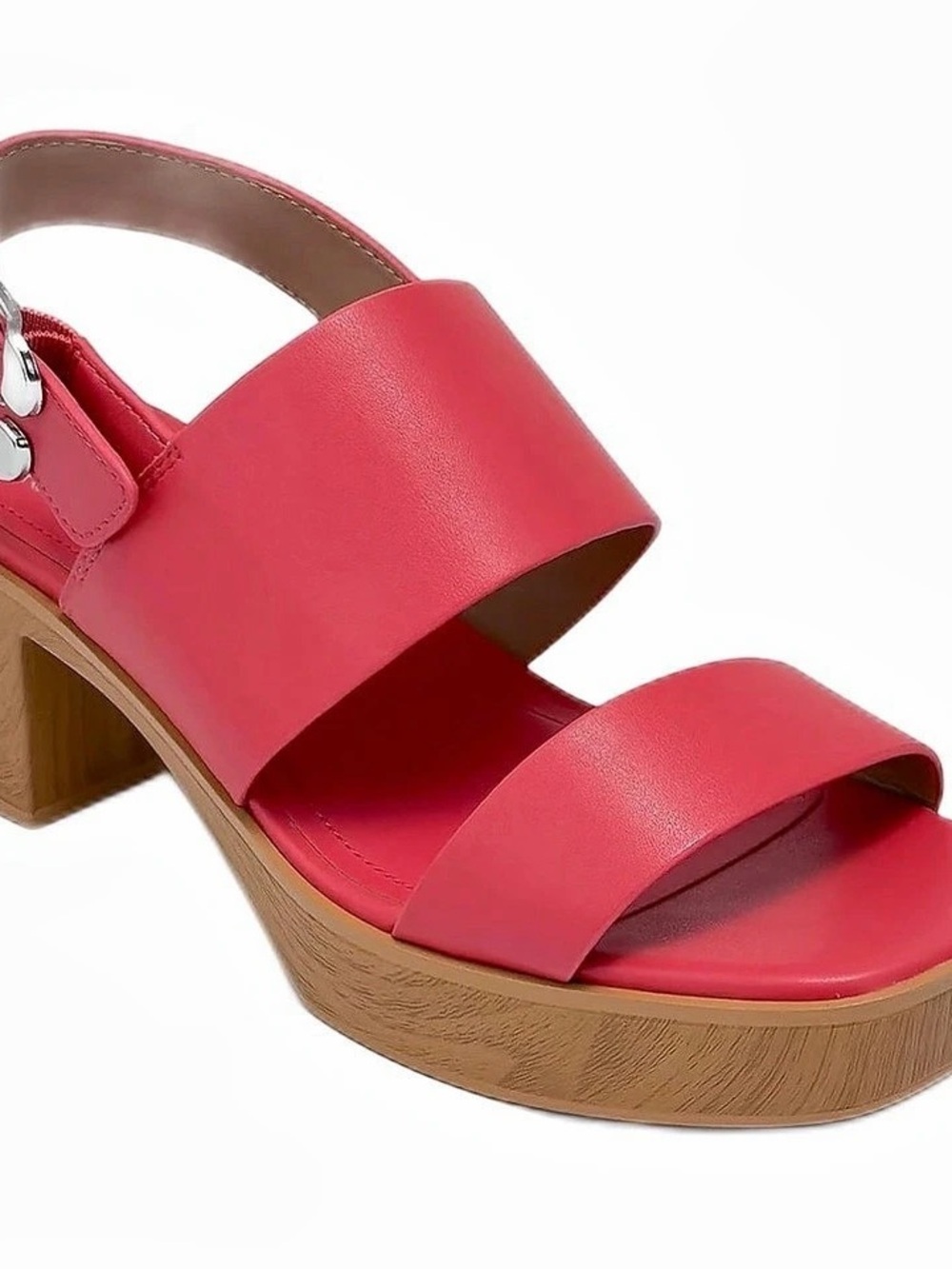 Aerosoles Tara Coral Comfort Platform Sandals Size 9W NWT